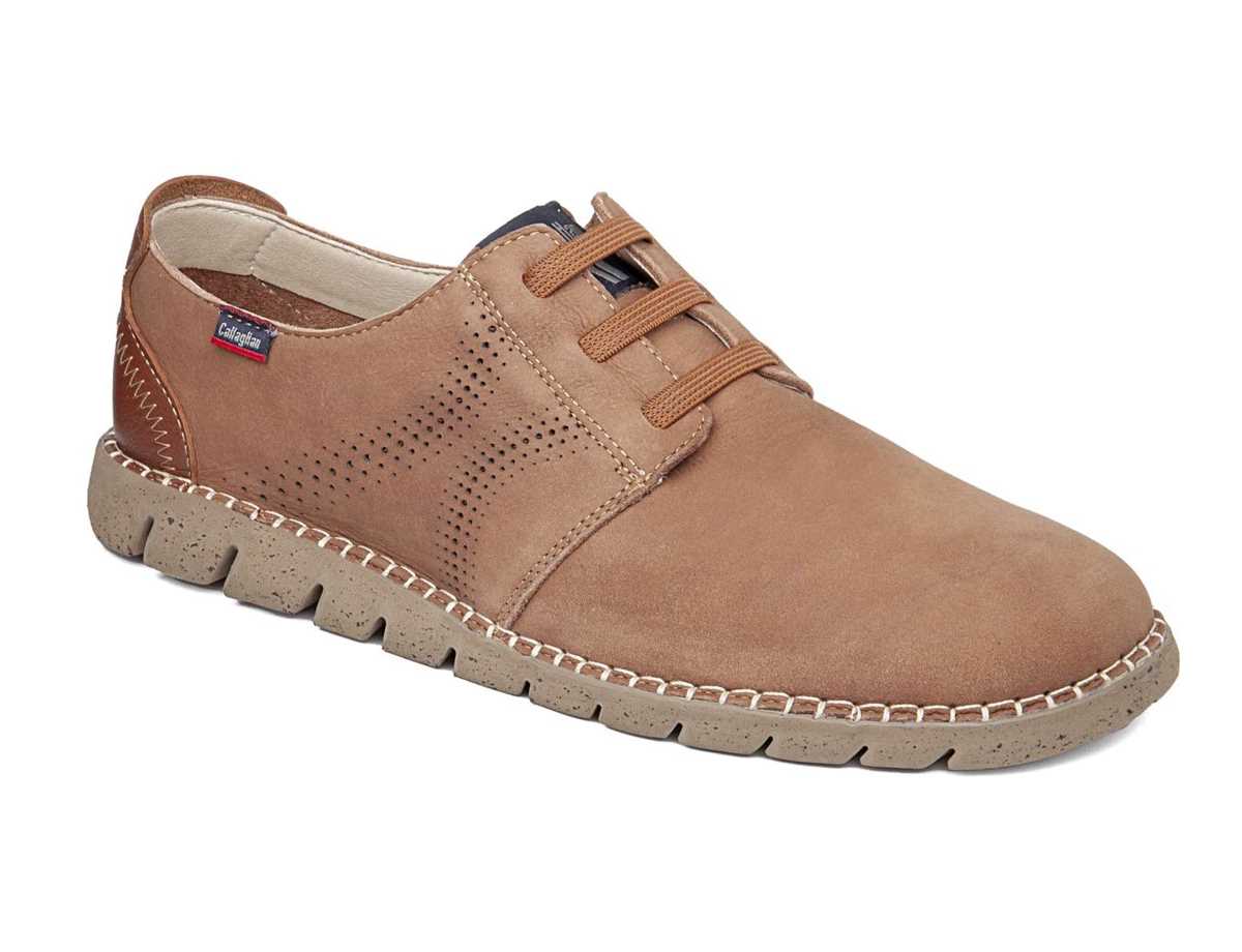 Callaghan 43200 Viz Schnürschuhe Herren Beige Braun | XWN5066DV