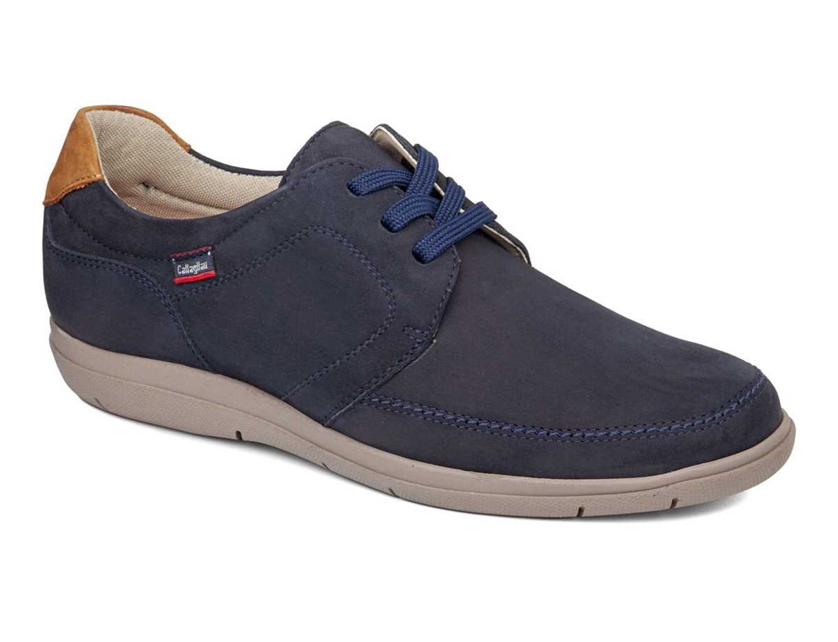 Callaghan 46804 Duna Schnürschuhe Herren Blau Braun | AQF1234JY