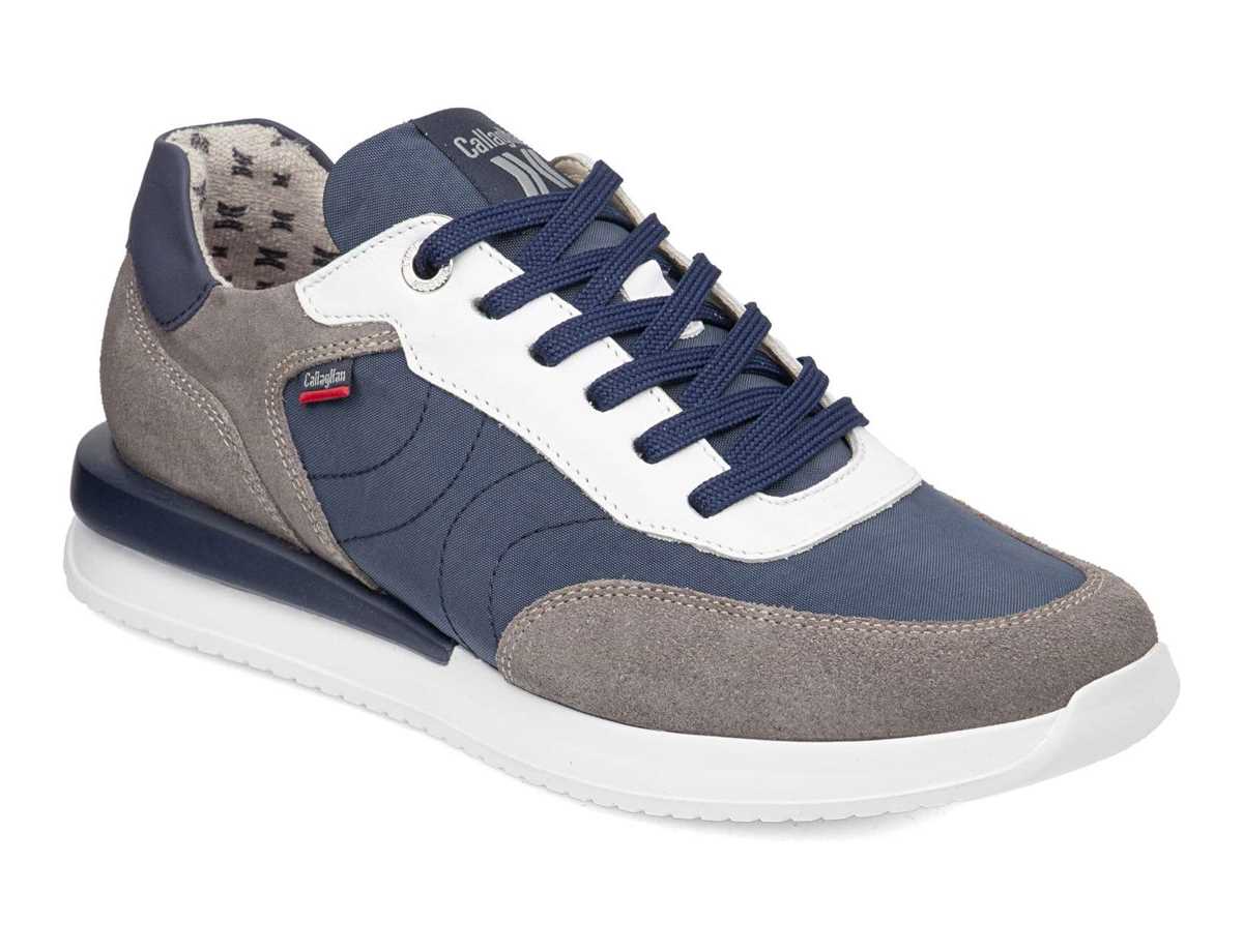 Callaghan 51100 Moses Sneakers Herren Grau Blau | VTV9321PU