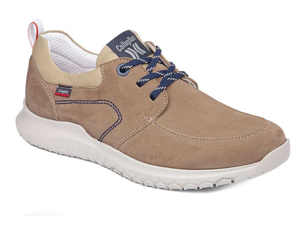 Callaghan 53700 Suv Marine Cro Schnürschuhe Herren Beige Blau | MBU5697EF