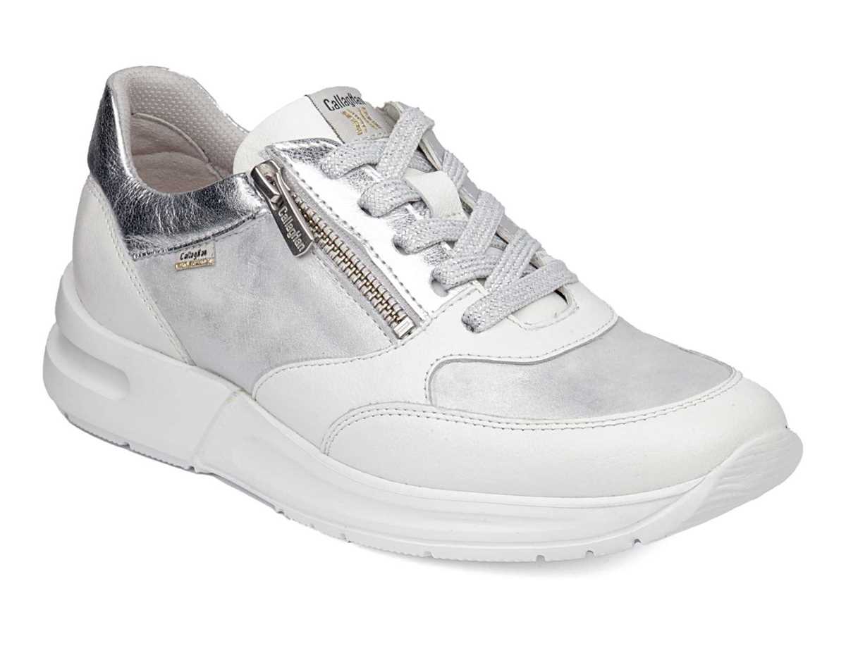 Callaghan 92121 Dorcas S.I.L Sneakers Damen Weiß Silber | JSA1626JE