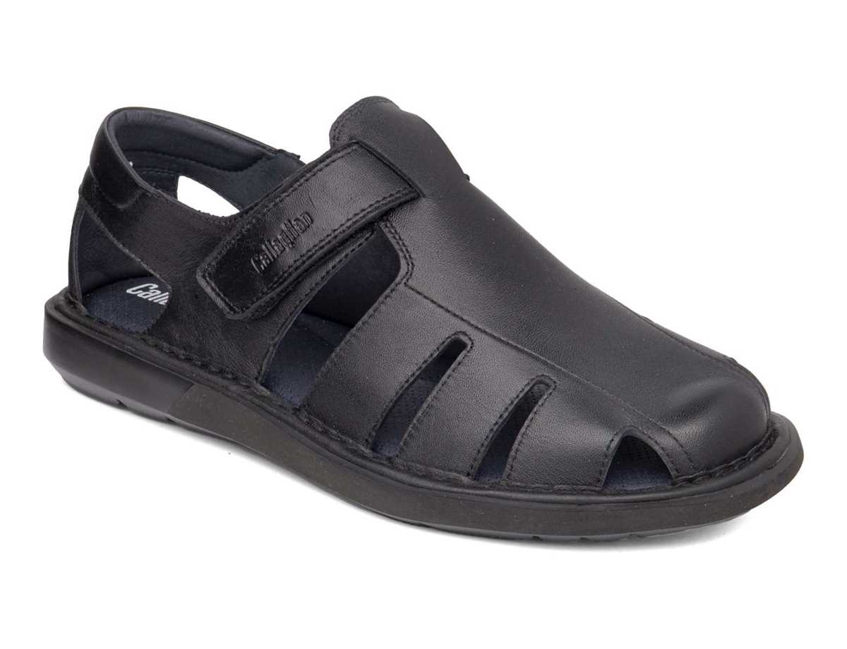 Callaghan 92311 Leban Sandalen Herren Schwarz | RPE3447FO