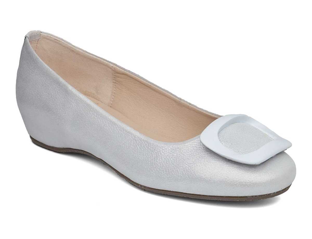 Callaghan 22531 Viki Ballerinas Damen Weiß | YYP2387QT