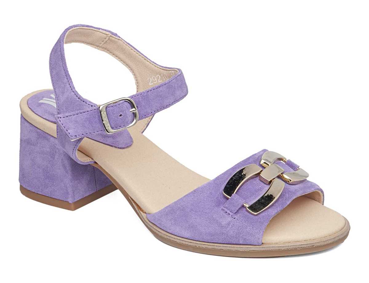 Callaghan 29210 Kibow Sandalen Absatz Damen Lila | ROB9813SS