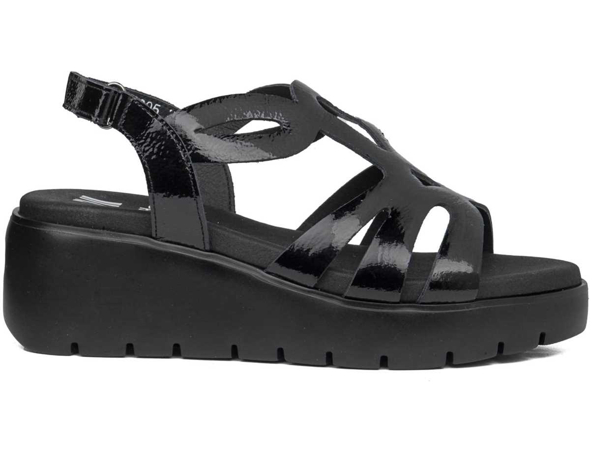 Callaghan 32005 Bera Plateau Sandalen Damen Schwarz | CRF2524OE