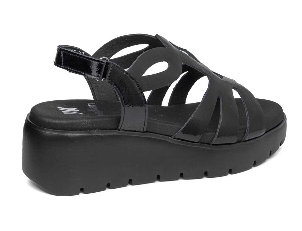 Callaghan 32005 Bera Plateau Sandalen Damen Schwarz | CRF2524OE