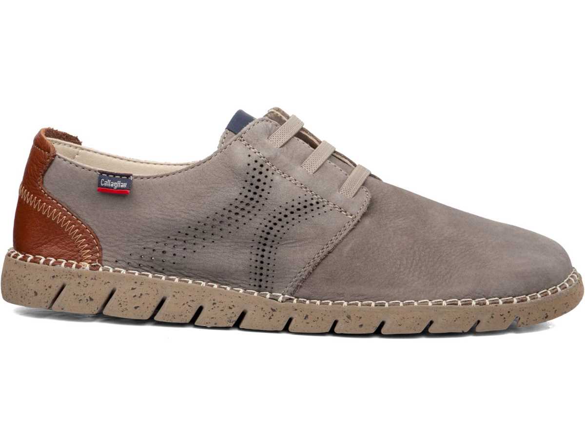 Callaghan 43200 Viz Schnürschuhe Herren Beige Braun | GJB4211VM