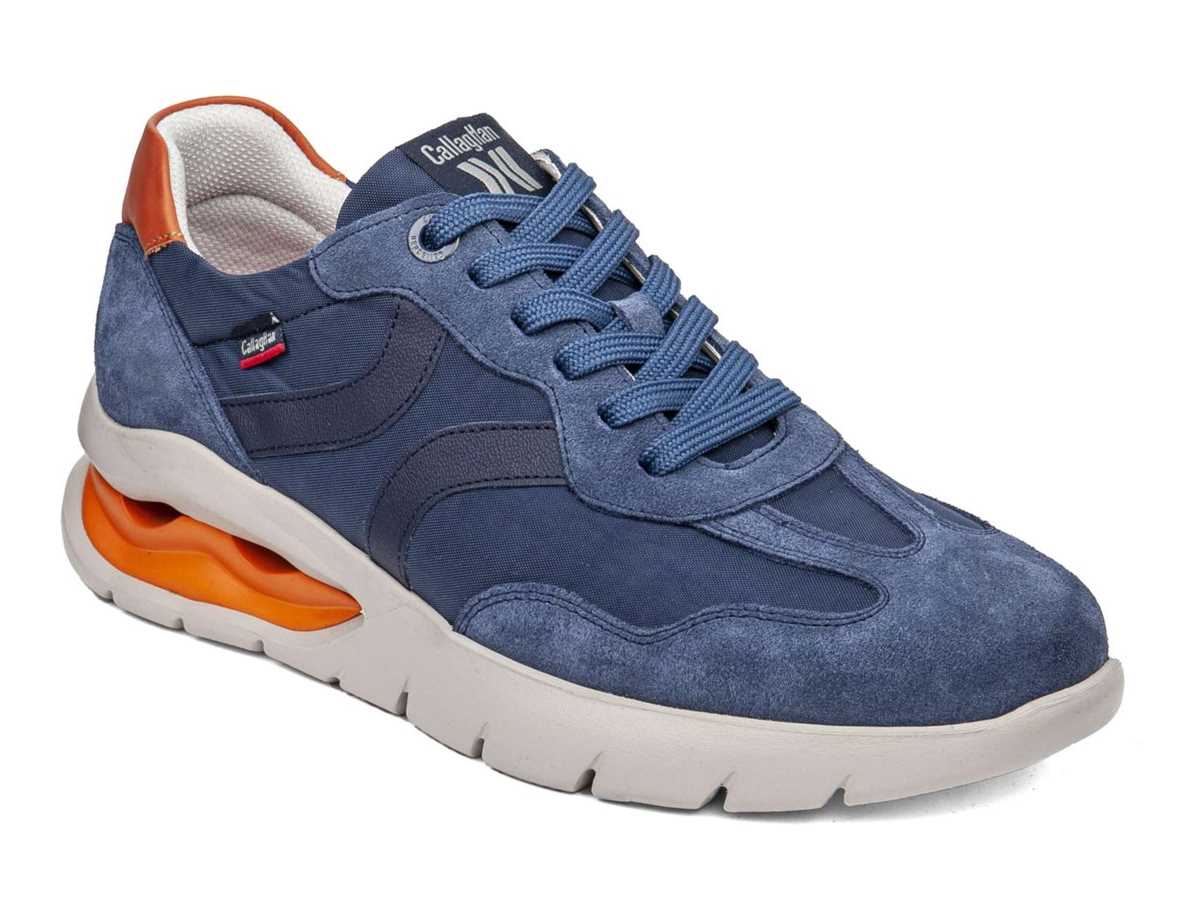 Callaghan 45408 Vento Sneakers Herren Blau Orange | LUJ250CD