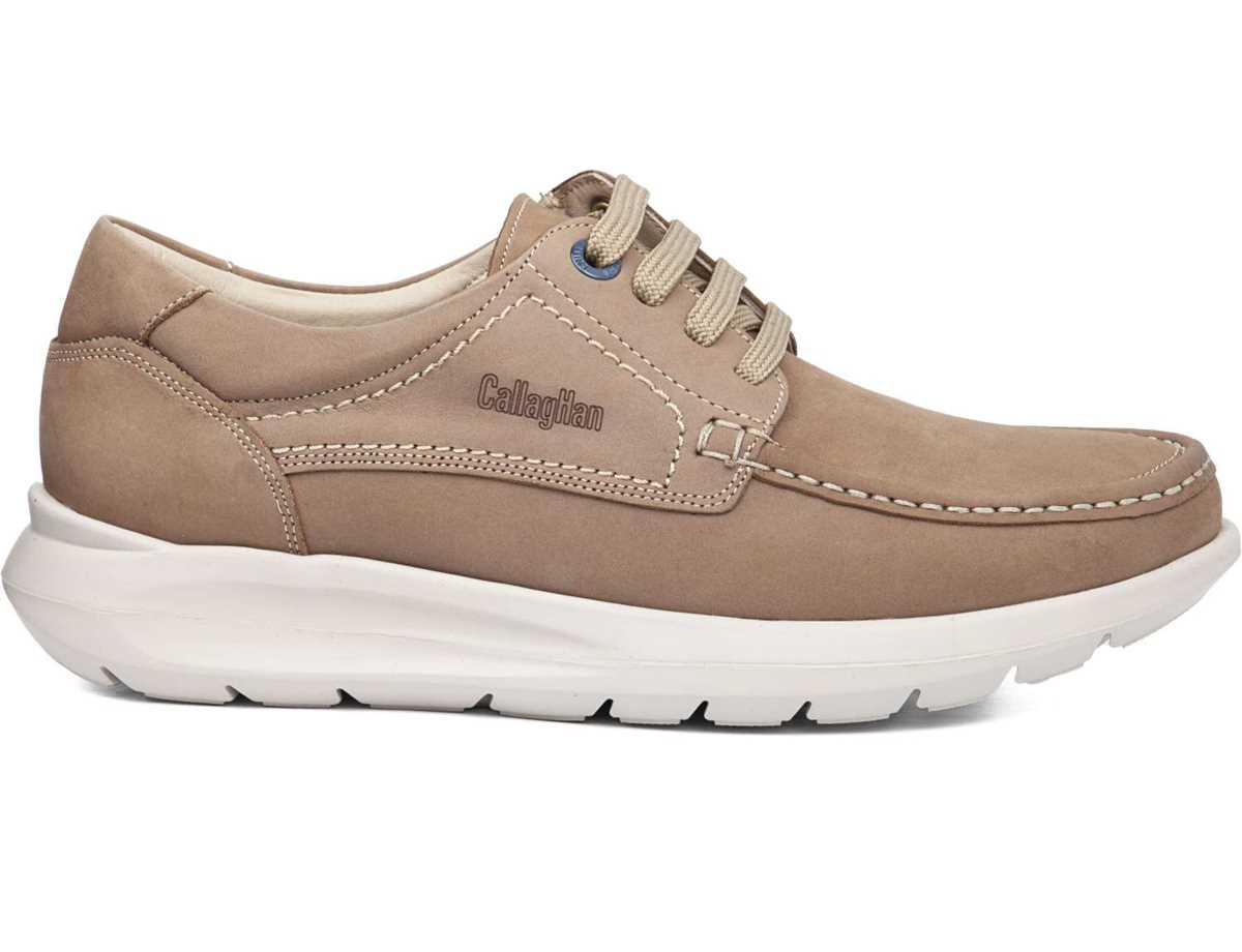 Callaghan 45700 Wasser Sin Aguj Schnürschuhe Herren Beige | BYC7777UP