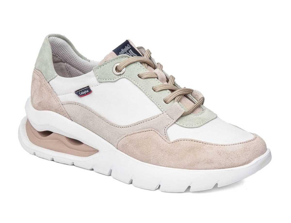 Callaghan 45811 Aria Sneakers Damen Rosa Weiß Grün | DUB9314BE