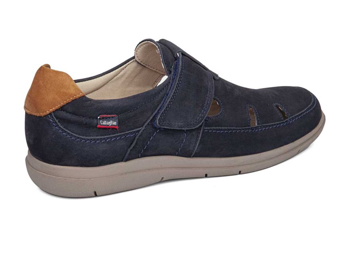 Callaghan 46802 Duna Sandalen Herren Blau Braun | AJI4348AW