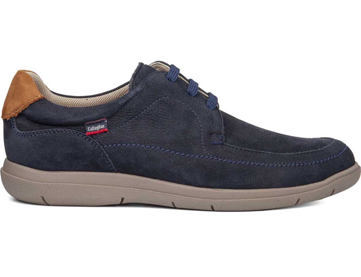 Callaghan 46804 Duna Schnürschuhe Herren Blau Braun | AQF1234JY