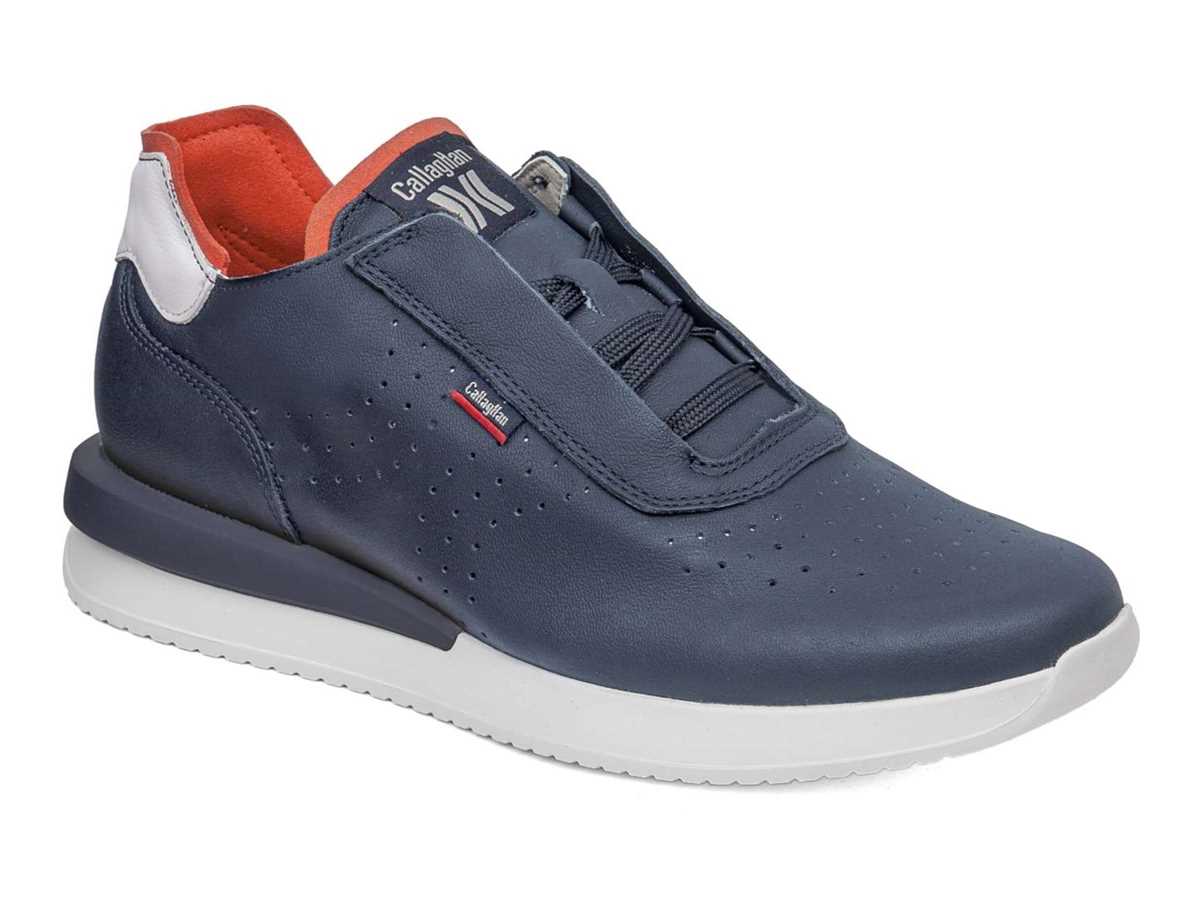 Callaghan 51101 Moses Sneakers Herren Blau Weiß Rot | WLX2113WF