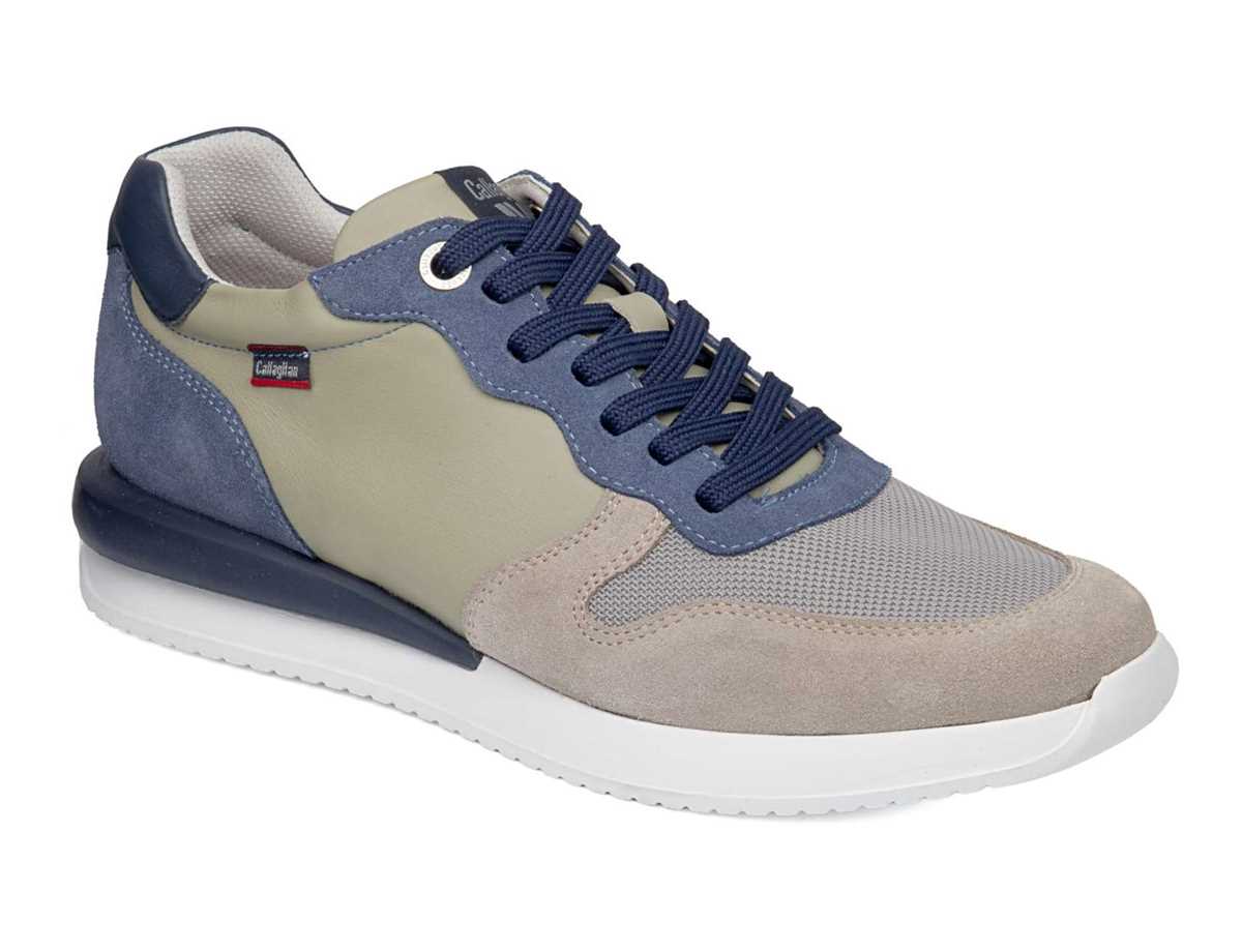 Callaghan 51103 Moses Sneakers Herren Beige Grau Grün | HUV3837EC