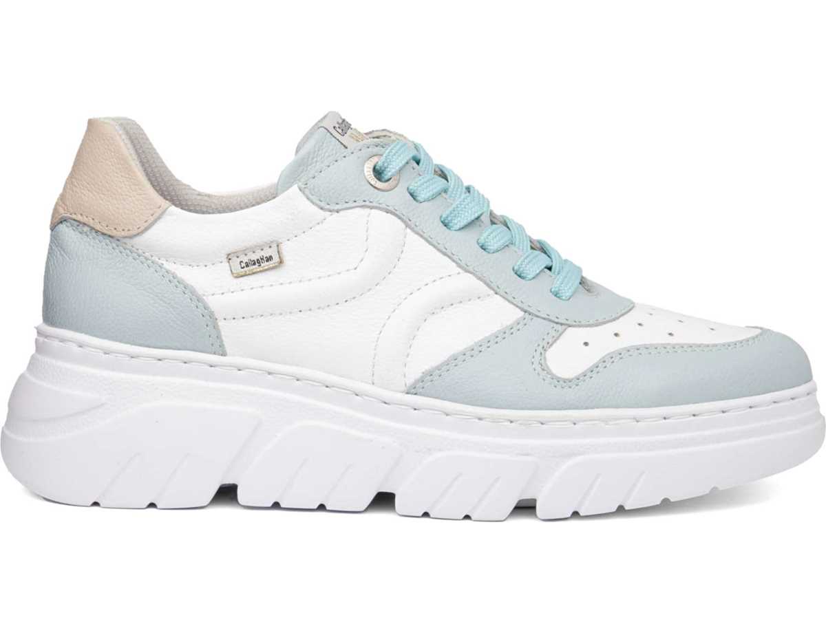 Callaghan 51806 Baccara Plateau Sneakers Damen Blau Weiß Rosa | UJZ2622BF