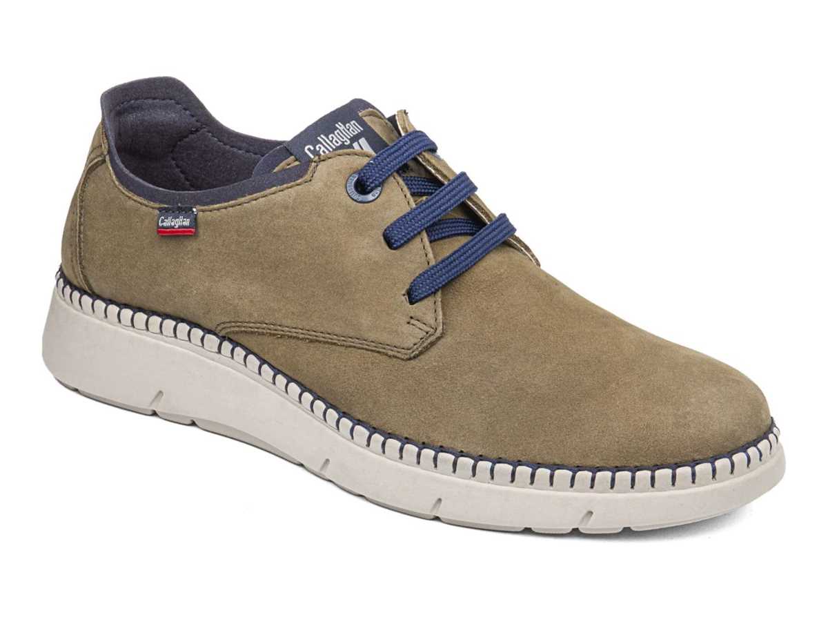 Callaghan 53500 Circular Schnürschuhe Herren Grün Blau | AQI3911UY