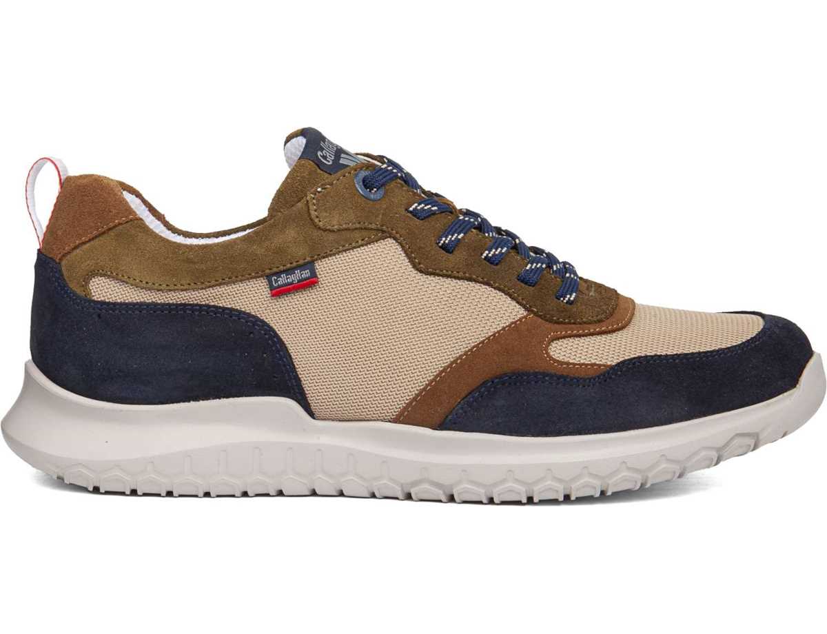 Callaghan 53704 Suv Marine Cro Freizeitschuhe Herren Blau Beige Braun | ILC3336YQ