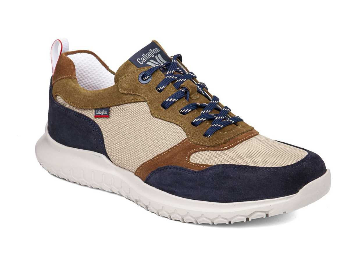 Callaghan 53704 Suv Marine Cro Freizeitschuhe Herren Blau Beige Braun | ILC3336YQ