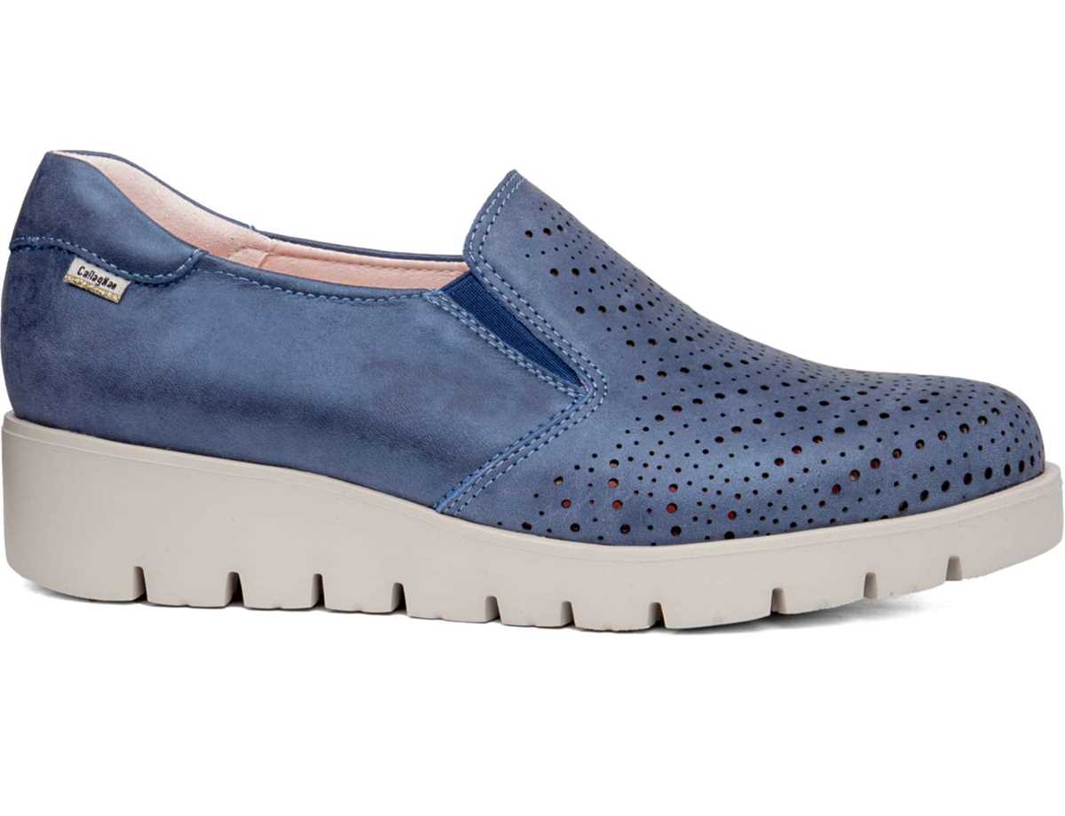 Callaghan 89892 Haman Plateauschuhe Damen Blau | EST3281CD