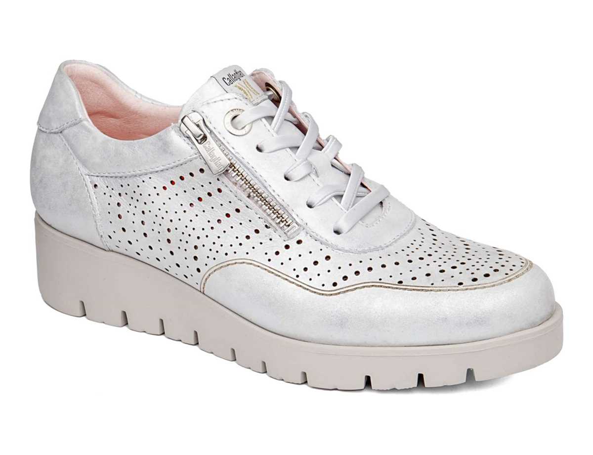 Callaghan 89894 Haman Plateau Sneakers Damen Silber | CWT7279PU