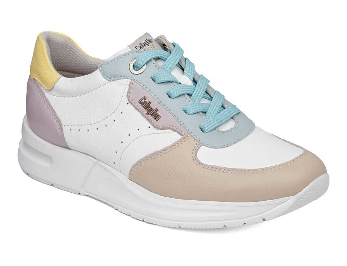 Callaghan 92120 Dorcas S.I.L Sneakers Damen Rosa Weiß Blau | NVK5860XF